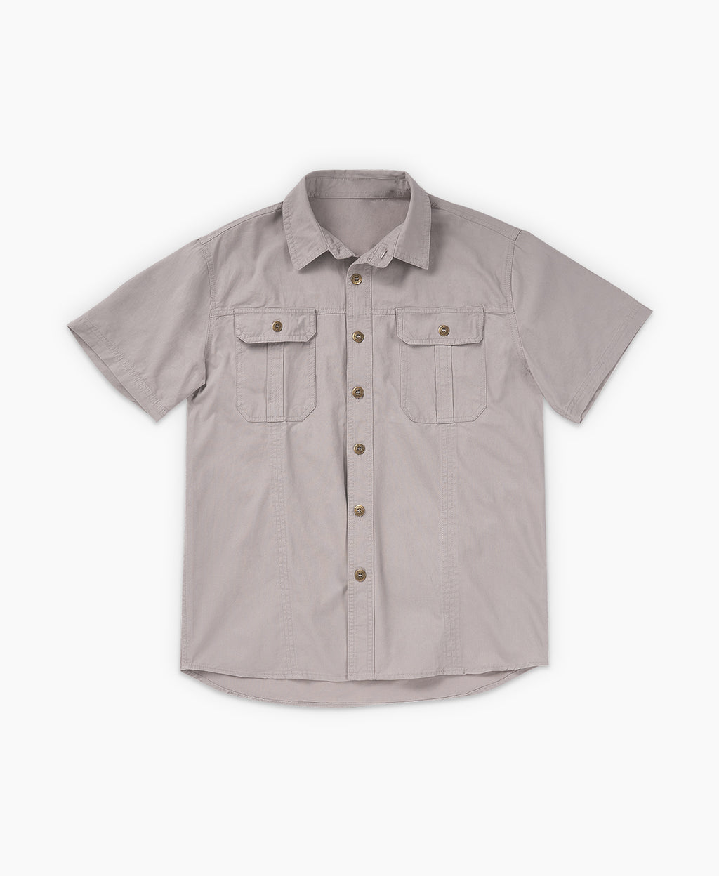 Casual Cotton Cargo Shirt