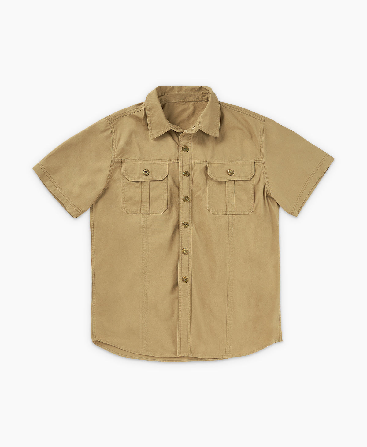 Casual Cotton Cargo Shirt