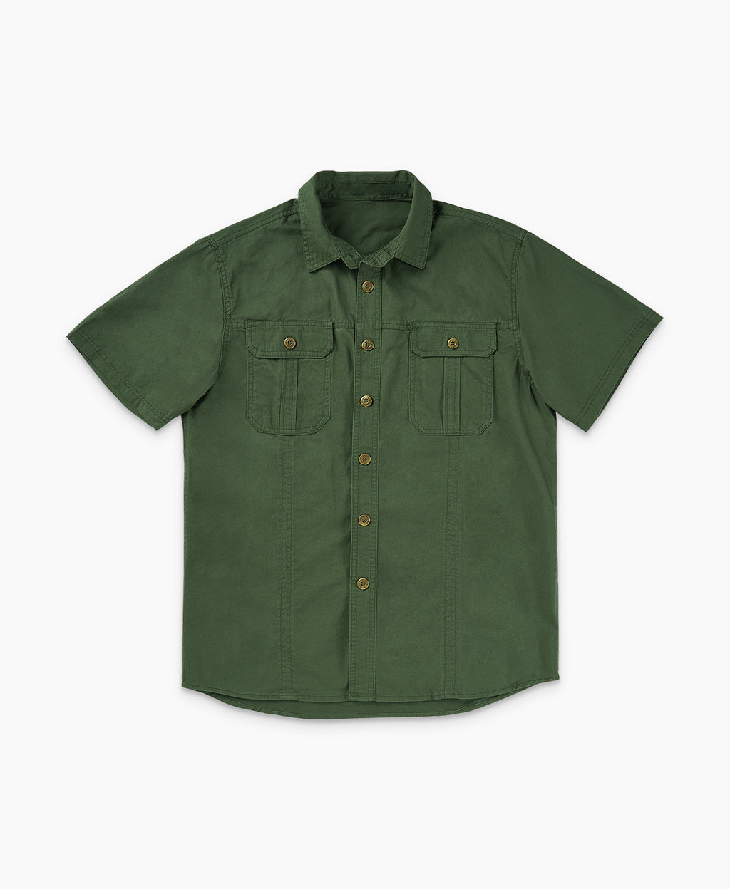 Casual Cotton Cargo Shirt