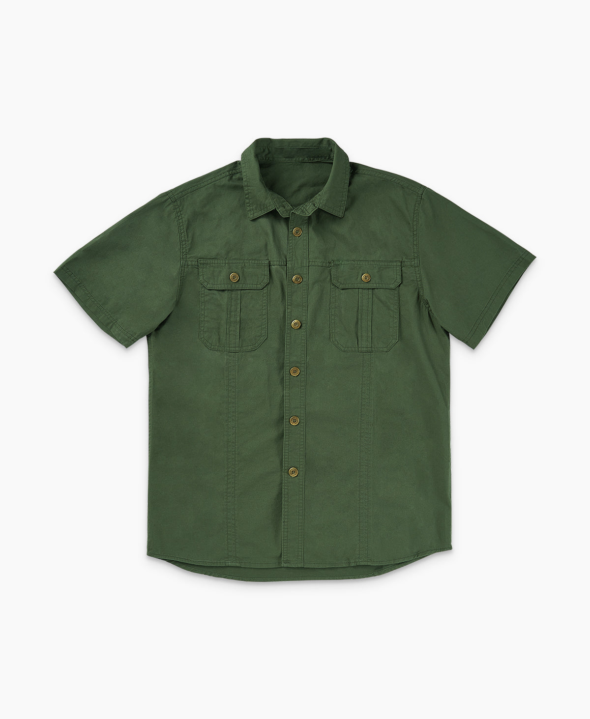 Casual Cotton Cargo Shirt