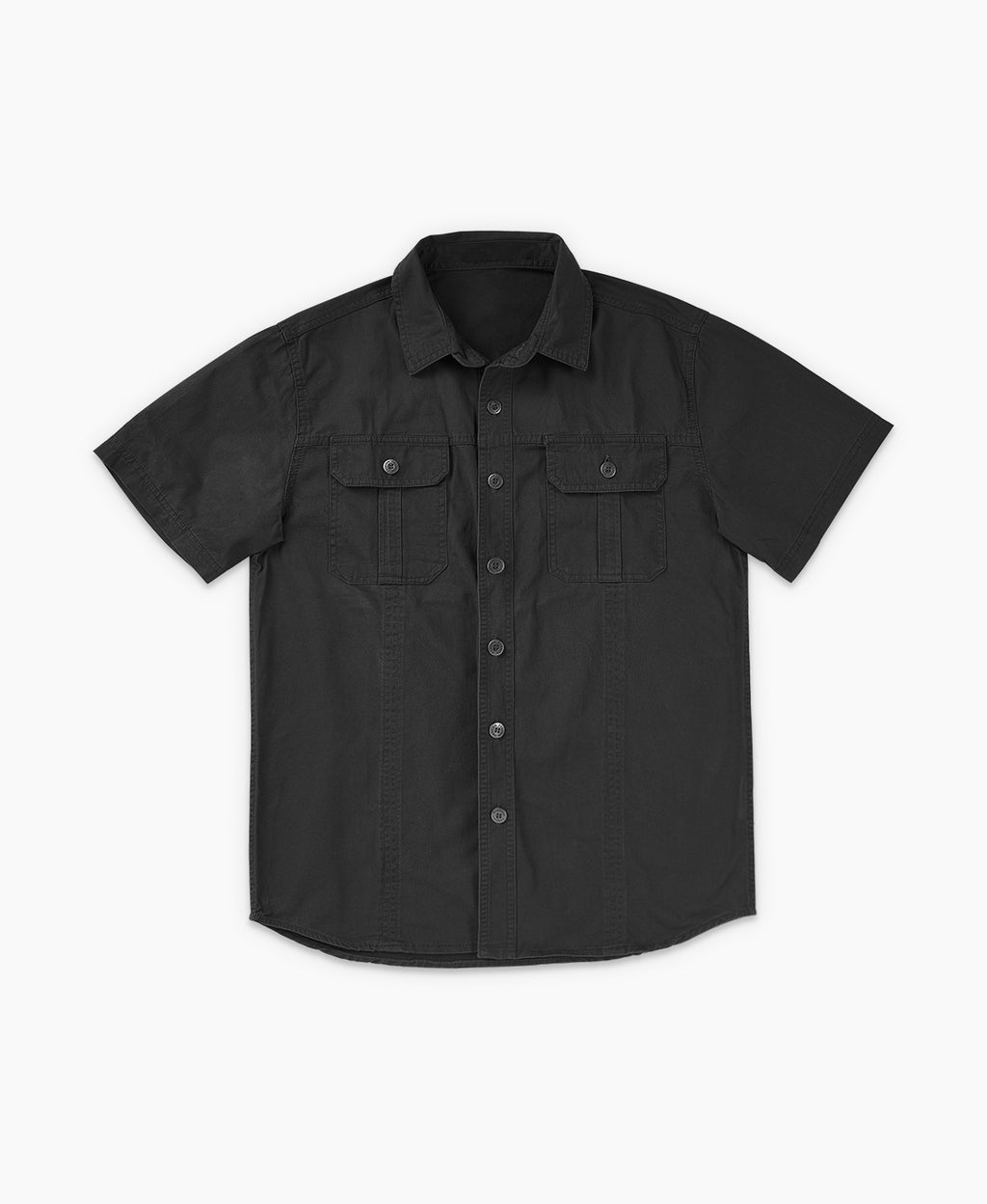 Casual Cotton Cargo Shirt