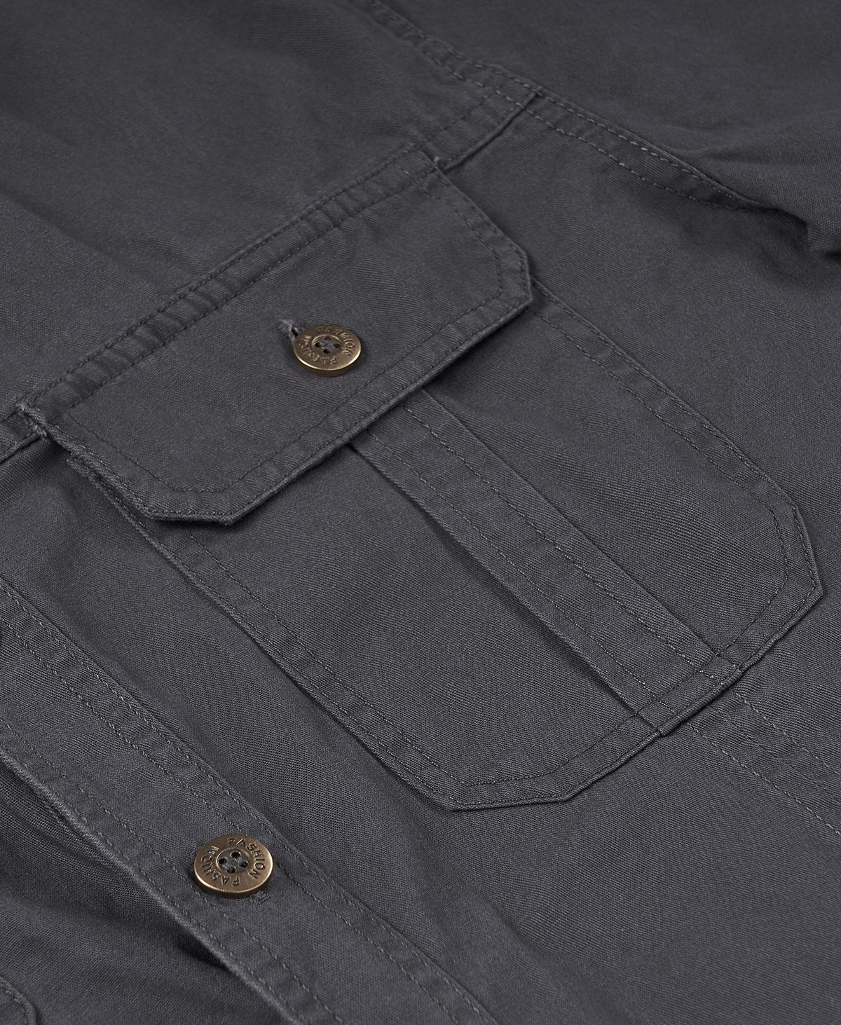 Casual Cotton Cargo Shirt