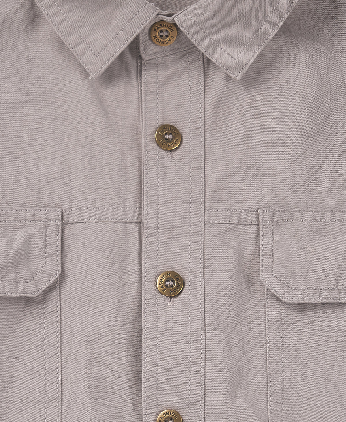 Casual Cotton Cargo Shirt