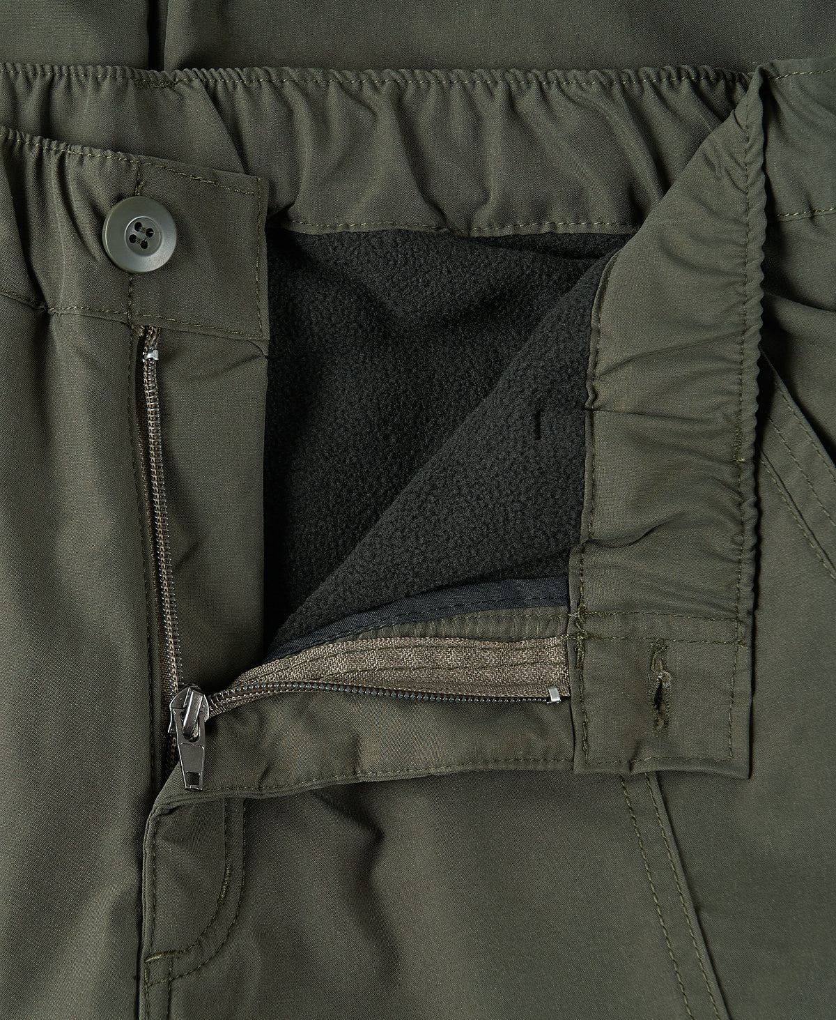 Casual Multi-Pocket Fleece Cargo Pants