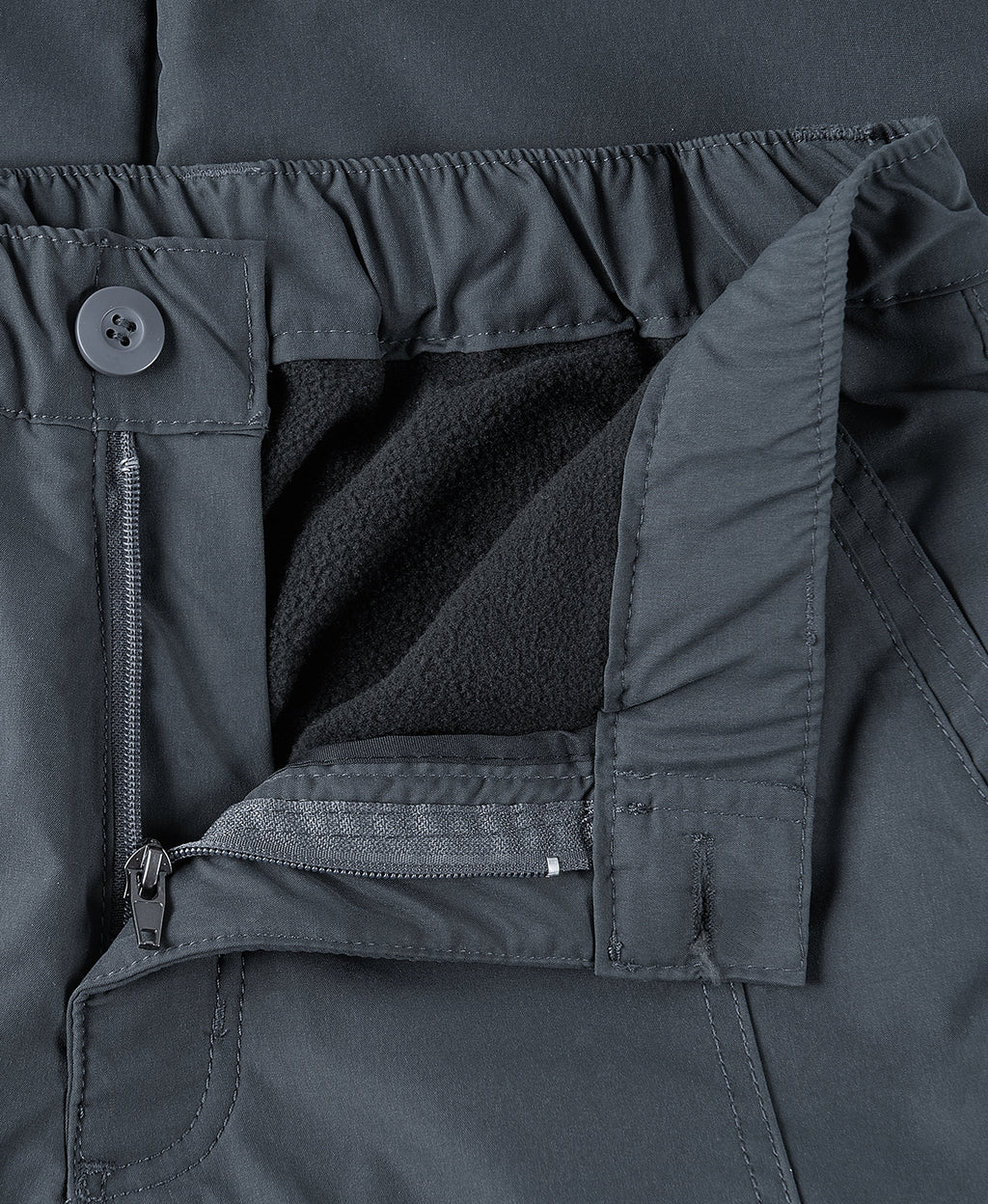 Casual Multi-Pocket Fleece Cargo Pants