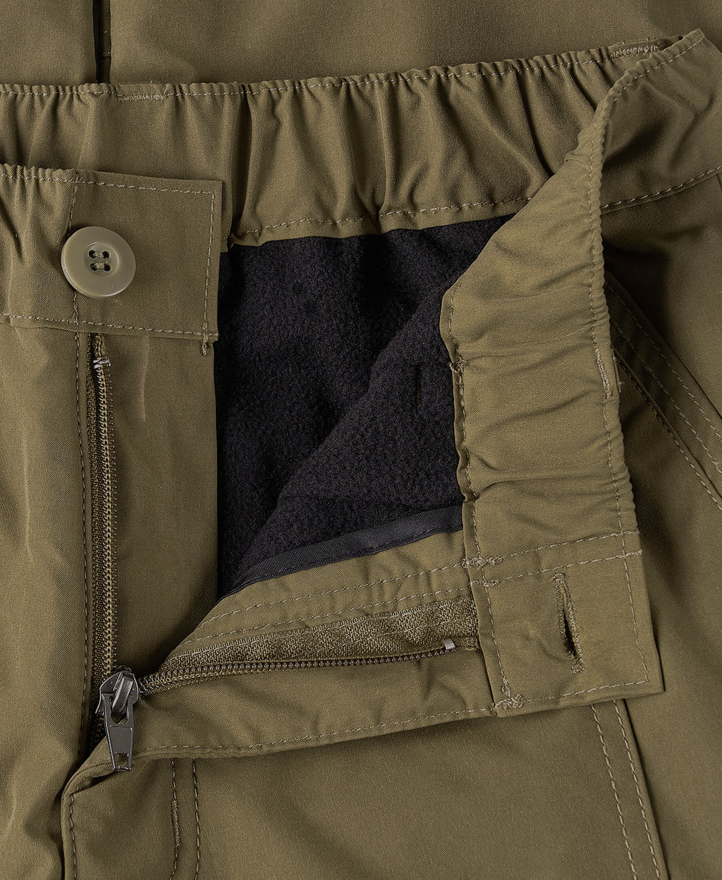 Casual Multi-Pocket Fleece Cargo Pants