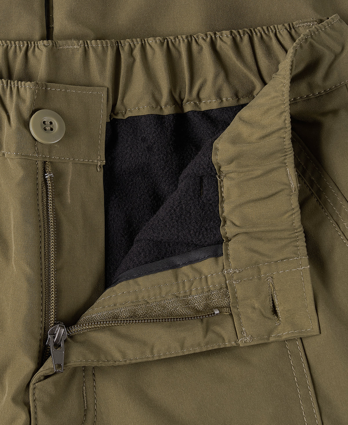 Casual Multi-Pocket Fleece Cargo Pants